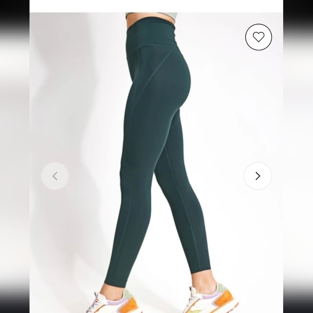 Girlfriend Collective Compressive High Waisted Legging - Moss S